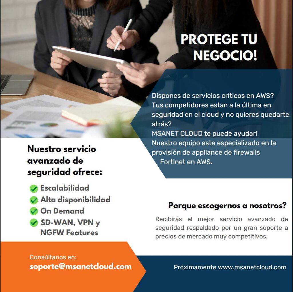 Promo MSANETCLOUD